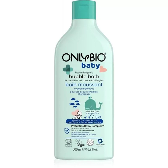 Hypoalergenní pěna do koupele pro miminka OnlyBio - 500 ml Hypoalergenní pěna do koupele pro miminka OnlyBio - 500 ml