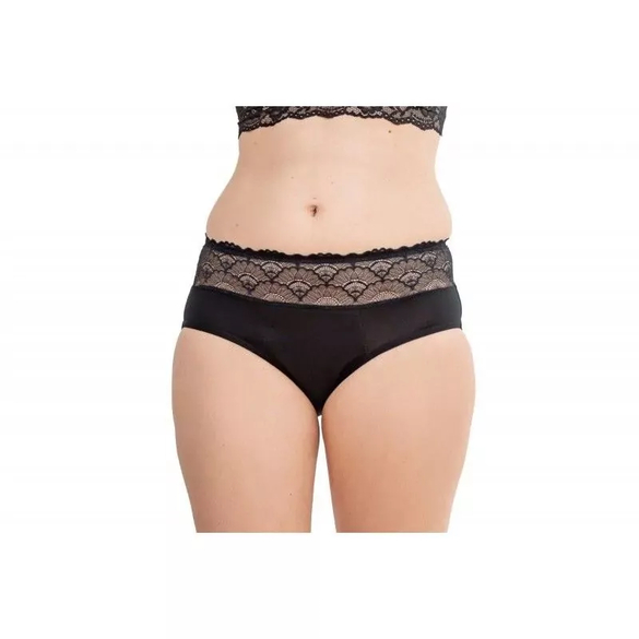 Menstruační kalhotky pro silnou menstruaci velikosti (L) "Klasik" Pinke Welle Menstruační kalhotky pro silnou menstruaci velikosti (L) "Klasik" Pinke Welle