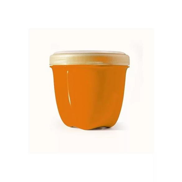 Svačinový box z recyklovaného plastu oranžové barvy Preserve - 240 ml Svačinový box z recyklovaného plastu oranžové barvy Preserve - 240 ml
