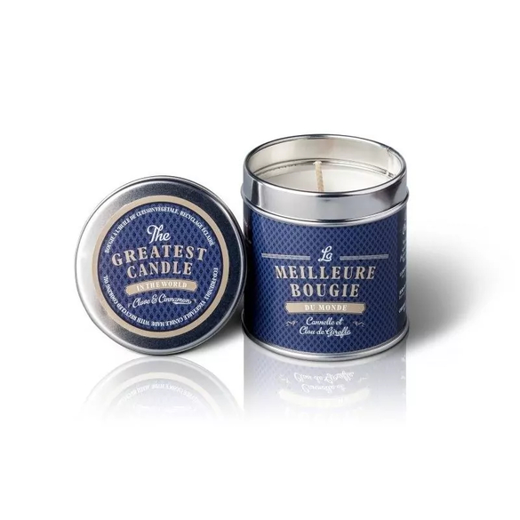 Vonná svíčka v plechovce s vůní hřebíčku a skořice The Greatest Candle - 200 g Vonná svíčka v plechovce s vůní hřebíčku a skořice The Greatest Candle - 200 g