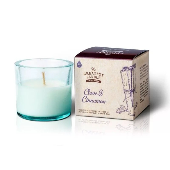 Vonná svíčka ve skle s aroma hřebíčku a skořice The Greatest Candle - 75 g Vonná svíčka ve skle s aroma hřebíčku a skořice The Greatest Candle - 75 g