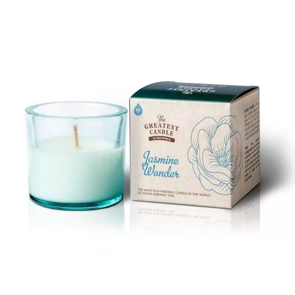 Vonná svíčka ve skle s aroma jasmínu The Greatest Candle - 75 g Vonná svíčka ve skle s aroma jasmínu The Greatest Candle - 75 g
