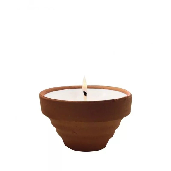 Vonná svíčka s vůní citronela "Terracotta" The Greatest Candle - 75 g