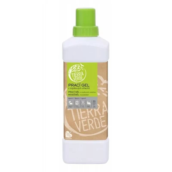 Prací gel na funkční prádlo Tierra Verde - 1000 ml Prací gel na funkční prádlo Tierra Verde - 1000 ml