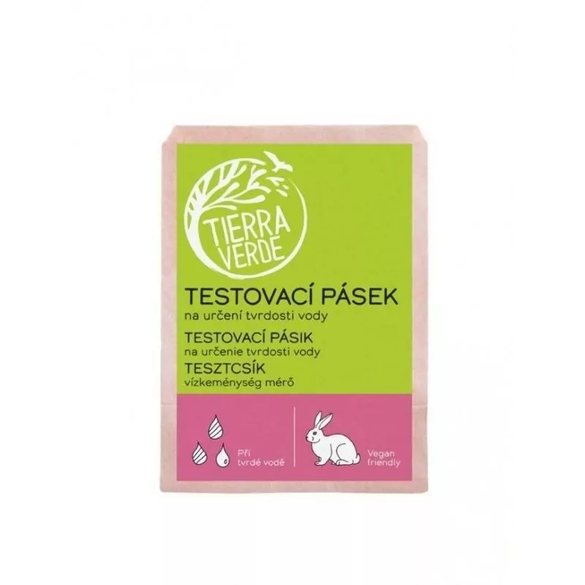 Testovací pásek na určení tvrdosti vody Tierra Verde - 1 ks Testovací pásek na určení tvrdosti vody Tierra Verde - 1 ks