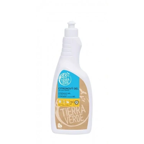 Citronový gel na vodní kámen odstraňující usazeniny Tierra Verde - 750 ml Citronový gel na vodní kámen odstraňující usazeniny Tierra Verde - 750 ml