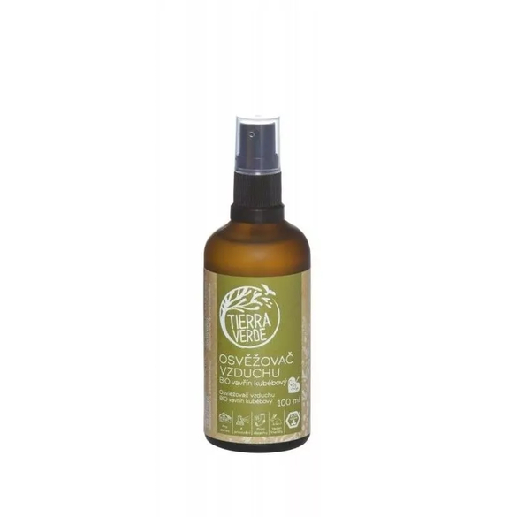 Osvěžovač vzduchu s vůní vavřínu kubébového BIO Tierra Verde - 100 ml Osvěžovač vzduchu s vůní vavřínu kubébového BIO Tierra Verde - 100 ml