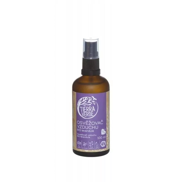 Osvěžovač vzduchu s vůní levandule BIO Tierra Verde - 100 ml Osvěžovač vzduchu s vůní levandule BIO Tierra Verde - 100 ml