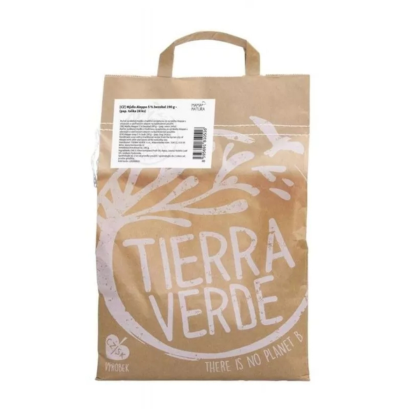 Aleppské mýdlo pro problematickou pokožku Tierra Verde - 4560 g Aleppské mýdlo pro problematickou pokožku Tierra Verde - 4560 g