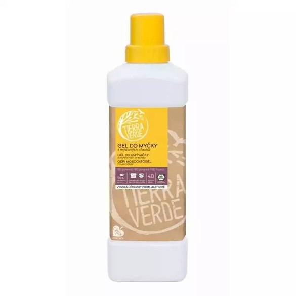Gel do myčky na nádobí z mýdlových ořechů "Inovace" BIO Tierra Verde - 1000 ml Gel do myčky na nádobí z mýdlových ořechů "Inovace" BIO Tierra Verde - 1000 ml