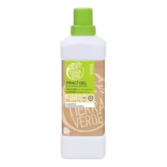 Prací gel pro citlivou pokožku Tierra Verde - 1000 ml