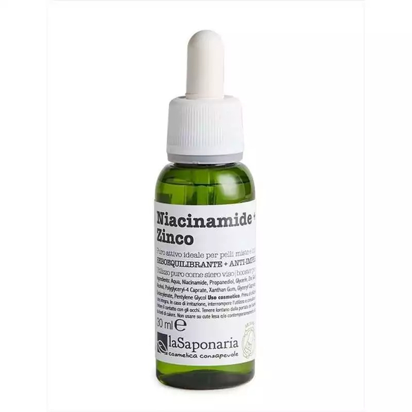 Pleťové sérum niacinamid (vitamin B3) + zinek laSaponaria - 30 ml