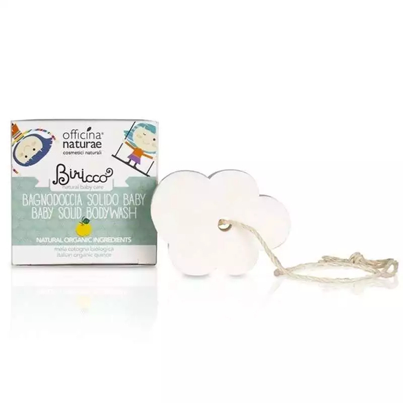 Dětský tuhý sprchový šampon na tělo i vlasy BIO Officina Naturae - 50 g Dětský tuhý sprchový šampon na tělo i vlasy BIO Officina Naturae - 50 g
