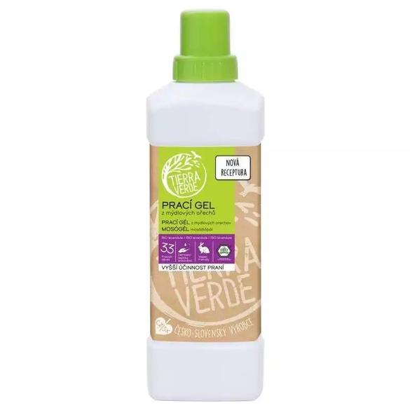 Prací gel s levandulí inovovaná receptura BIO Tierra Verde - 1000 ml Prací gel s levandulí inovovaná receptura BIO Tierra Verde - 1000 ml