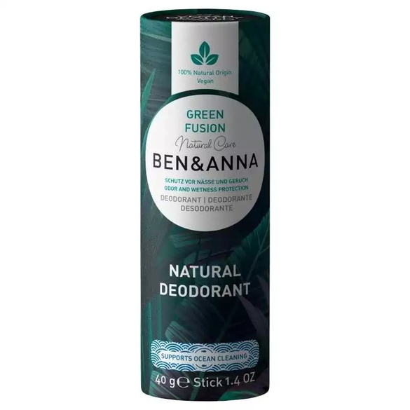 Tuhý deodorant zelený čaj Ben & Anna - 40 g Tuhý deodorant zelený čaj Ben & Anna - 40 g