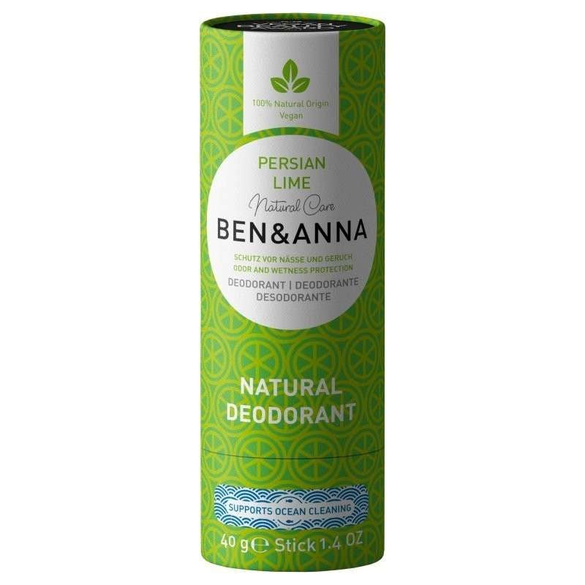 Tuhý deodorant perská limeta Ben & Anna - 40 g