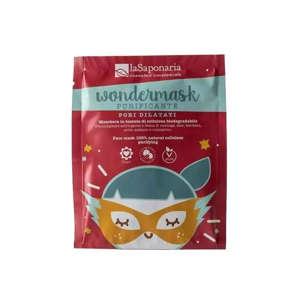 Čisticí pleťová maska "Wondermask" laSaponaria - 10 ml Čisticí pleťová maska "Wondermask" laSaponaria - 10 ml