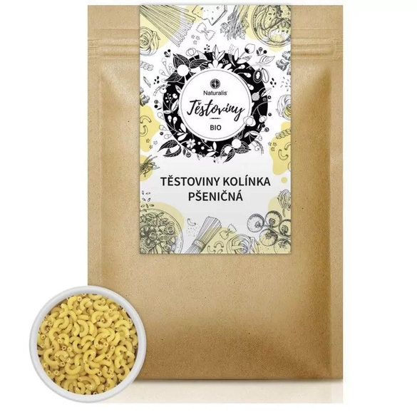 Těstoviny kolínka pšeničná Naturalis BIO - 400 g Těstoviny kolínka pšeničná Naturalis BIO - 400 g