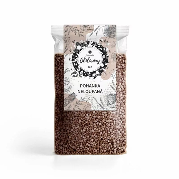 Pohanka neloupaná Naturalis BIO - 400 g Pohanka neloupaná Naturalis BIO - 400 g