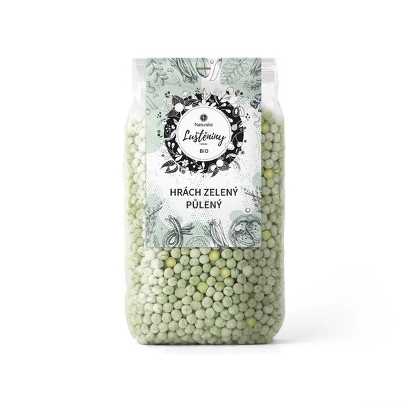 Hrách zelený půlený Naturalis BIO - 500 g Hrách zelený půlený Naturalis BIO - 500 g