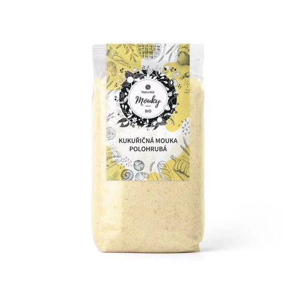 Kukuřičná mouka polohrubá Naturalis BIO - 400 g Kukuřičná mouka polohrubá Naturalis BIO - 400 g