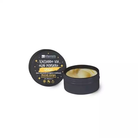 Tělový peeling se zázvorem, meruňkou a vitaminem C BIO laSaponaria - 75 ml Tělový peeling se zázvorem, meruňkou a vitaminem C BIO laSaponaria - 75 ml