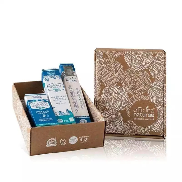 Dárkový balíček ústní hygieny (Cold Mint) Officina Naturae Dárkový balíček ústní hygieny (Cold Mint) Officina Naturae