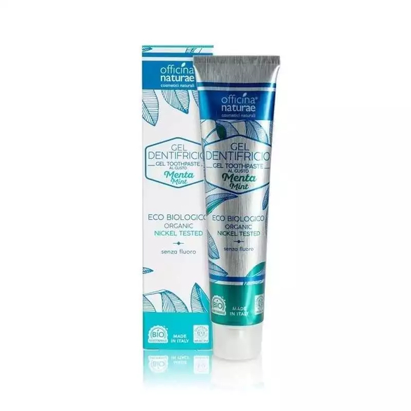 Zubní pasta s mátou pečující o zubní sklovinu i dásně BIO Officina Naturae - 75 ml Zubní pasta s mátou pečující o zubní sklovinu i dásně BIO Officina Naturae - 75 ml