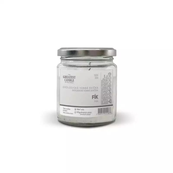 Zero-waste svíčka ve skle fík The Greatest Candle - 120 g Zero-waste svíčka ve skle fík The Greatest Candle - 120 g