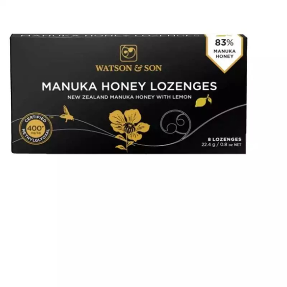 Manukový med Pastilky Lemon 400+ 8x2,8g Manukový med Pastilky Lemon 400+ 8x2,8g