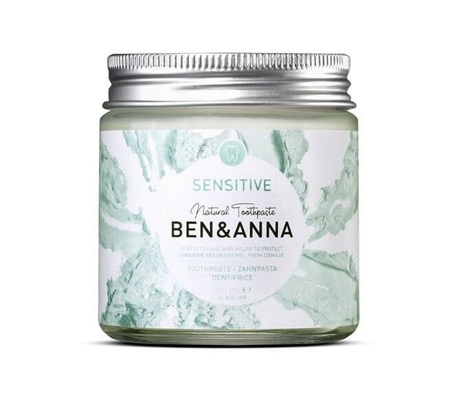 Levně Zubní pasta pro citlivé zuby sensitive Ben & Anna - 100 ml