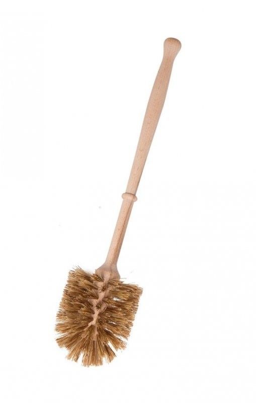 Levně Dřevěná štětka na WC s vlákny z agáve Casa Organica
