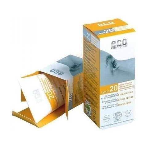 Levně Opalovací přírodní krém SPF 20 BIO Eco Cosmetics - 75 ml