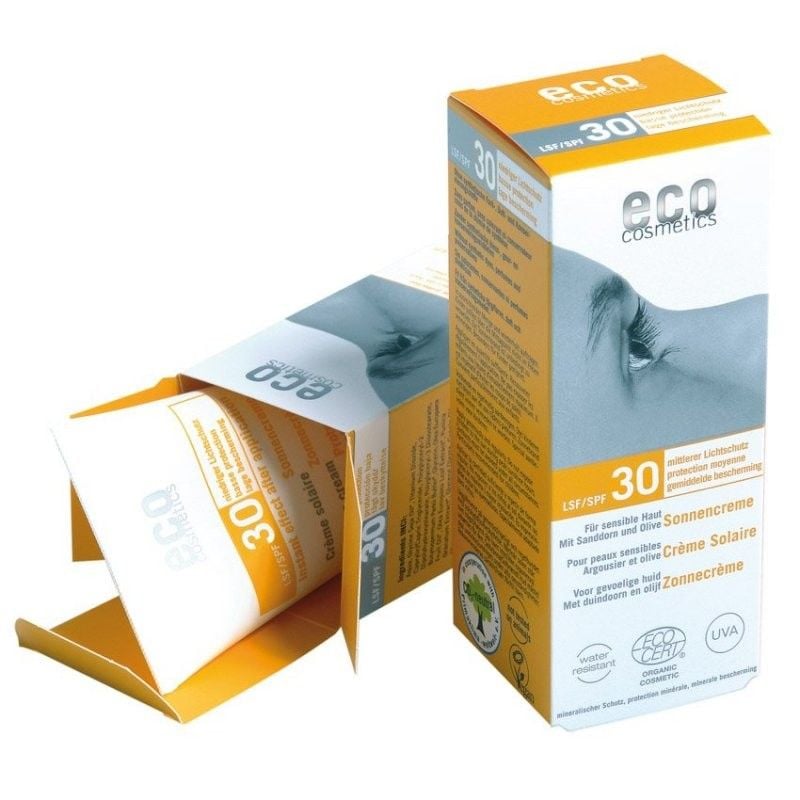 Levně Opalovací přírodní krém SPF 30 BIO Eco Cosmetics - 75 ml