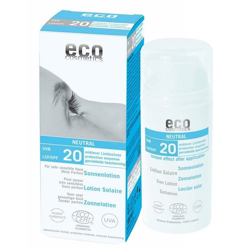 Levně Opalovací krém SPF 20 BIO Eco Cosmetics - 100 ml