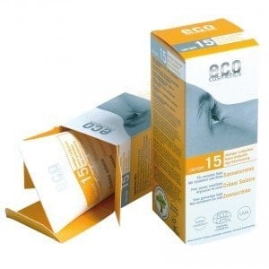 Levně Opalovací přírodní krém SPF 15 BIO Eco Cosmetics - 75 ml