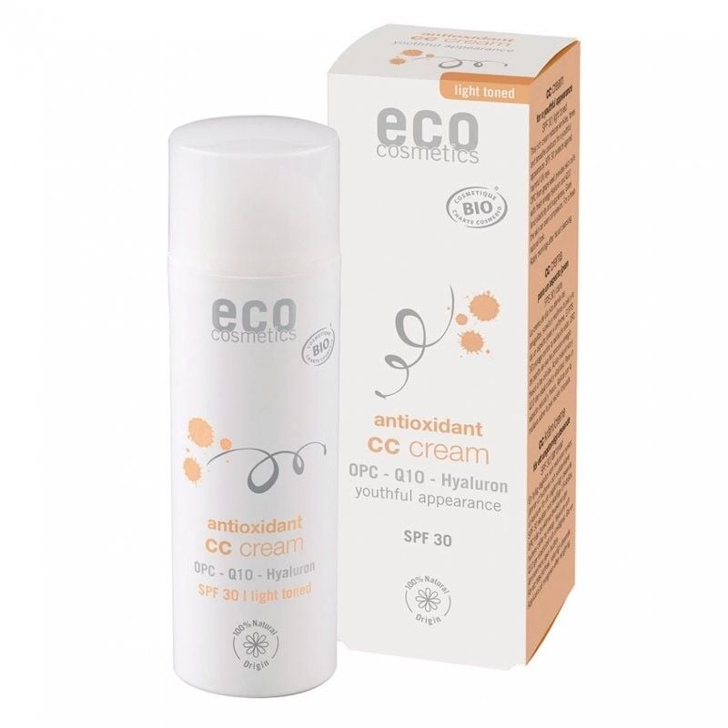 Levně CC krém SPF 30 light BIO Eco Cosmetics - 50 ml