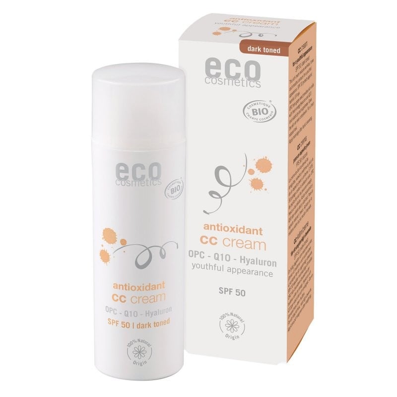 Levně CC krém SPF 30 dark BIO Eco Cosmetics - 50 ml