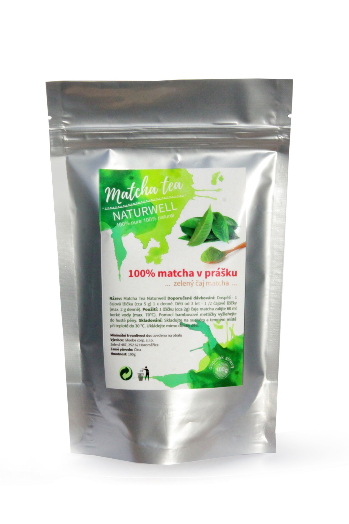 Levně Matcha Naturwell - 100g