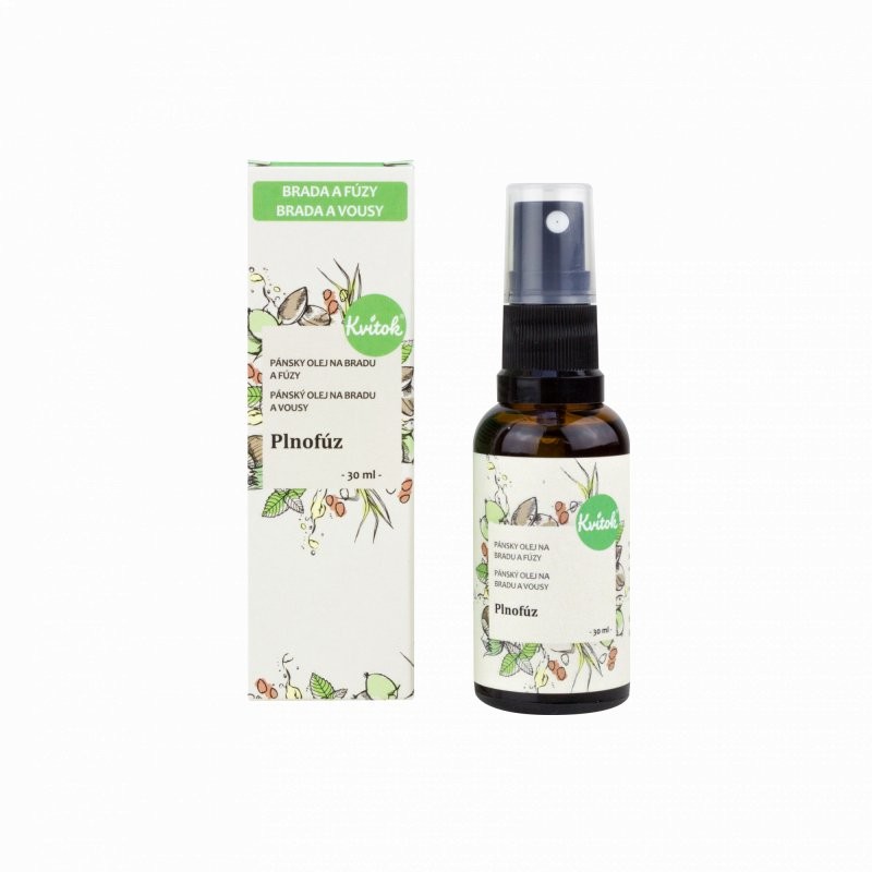 Levně Ošetřující olej na bradu a vousy (Plnovous) Kvitok - 30 ml