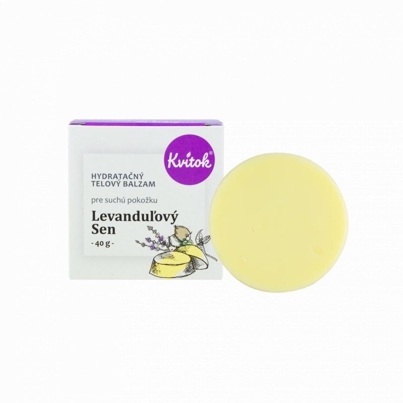 Hydratační tělový balzám (Levandulový sen) Kvitok - 40 g