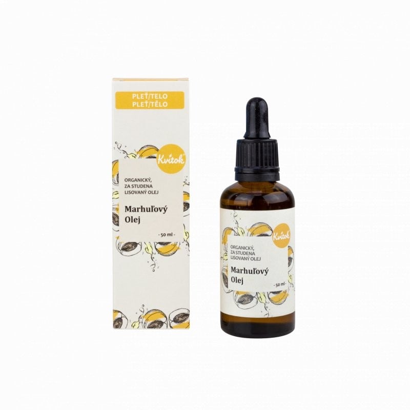 Levně Meruňkový olej s ochranným a regeneračním účinkem BIO Kvitok - 50 ml