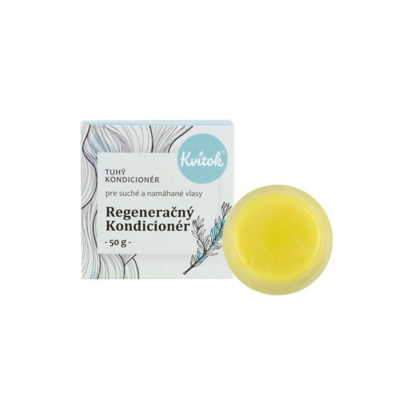 Tuhý kondicionér pro suché a namáhané vlasy (Regenerační) XL Kvitok - 50 g