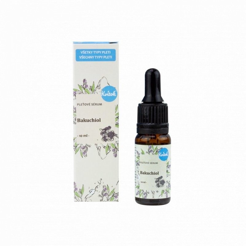 Levně Pleťové sérum redukující jemné vrásky (Bakuchiol) Kvitok - 10 ml