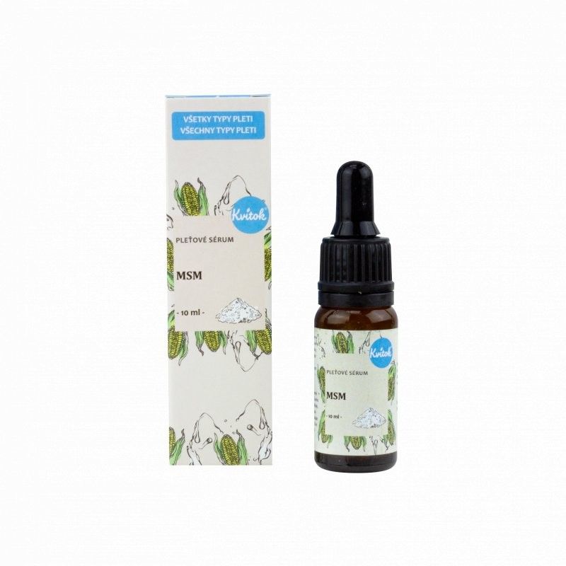Levně Pleťové sérum pro mastnou a atopickou pleť (MSM) Kvitok - 10 ml