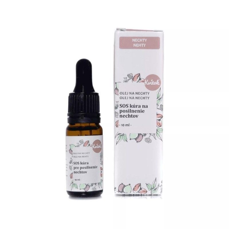 Levně SOS kúra na posílení a zjemnění nehtů Kvitok - 10 ml