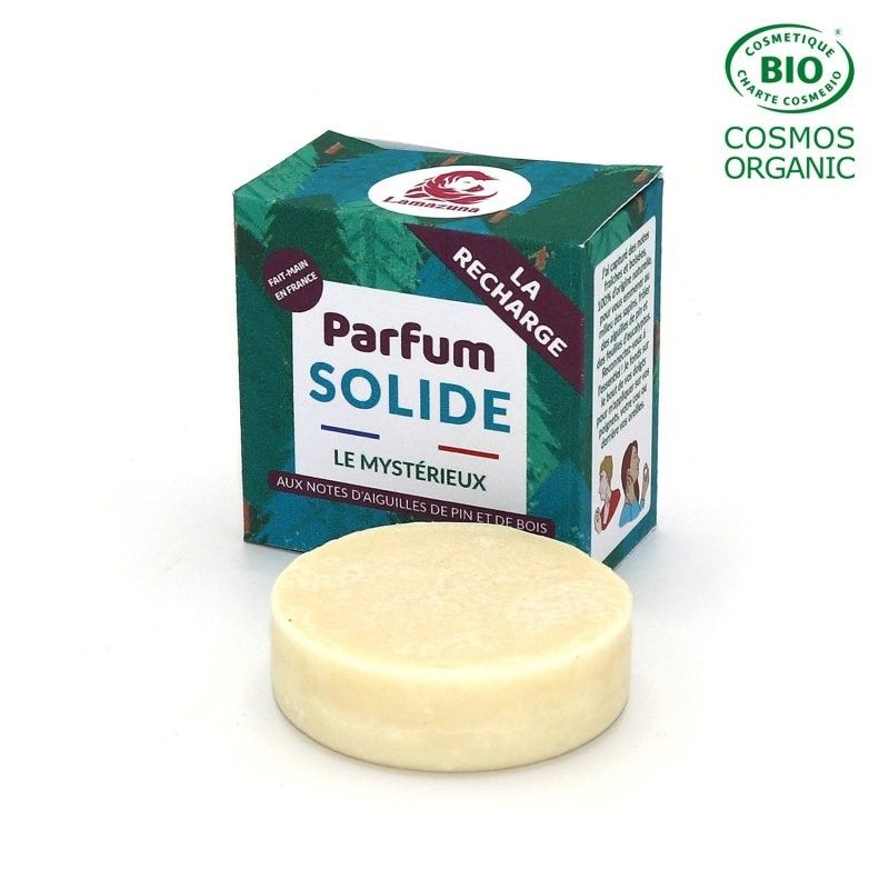 Levně Tuhý parfém s vůní jedle (náhradní náplň) (Tajemný les) Lamazuna - 20 ml