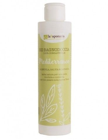 Levně Středomořský sprchový gel s bylinkami (maxi) BIO laSaponaria - 1000 ml
