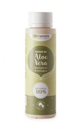 Levně Aloe vera gel (99 %) na tělo a vlasy BIO laSaponaria - 150 ml