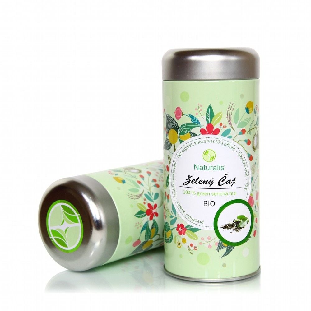 Zelený Čaj Naturalis BIO - 70g + prodloužená záruka na vrácení zboží do 100 dnů